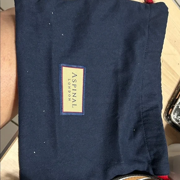 Aspinal of London walnut camera-style bag - Picture 6 of 7